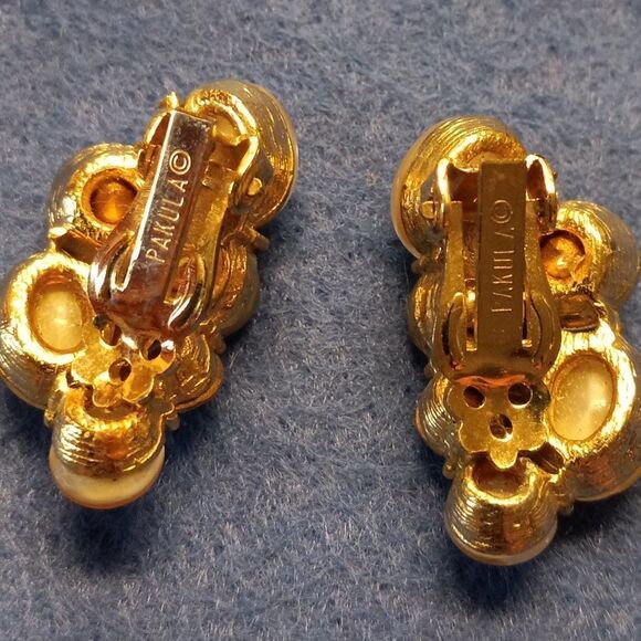 Vintage Pakula Earrings - Picture 2 of 6